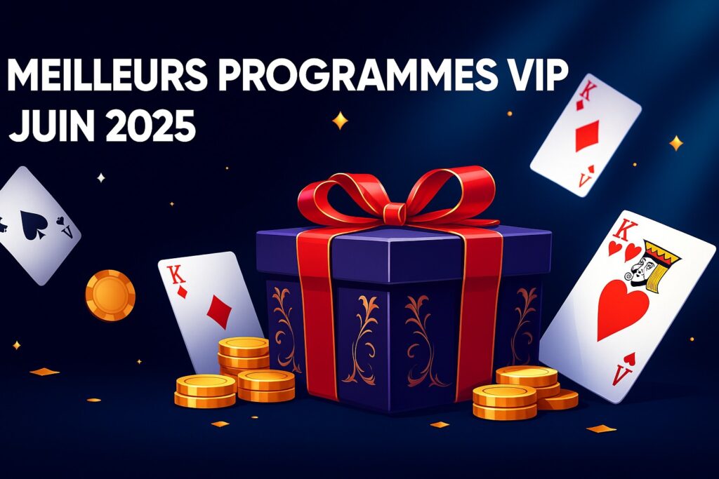 Les meilleurs programmes VIP poker en Juin 2025 🎲