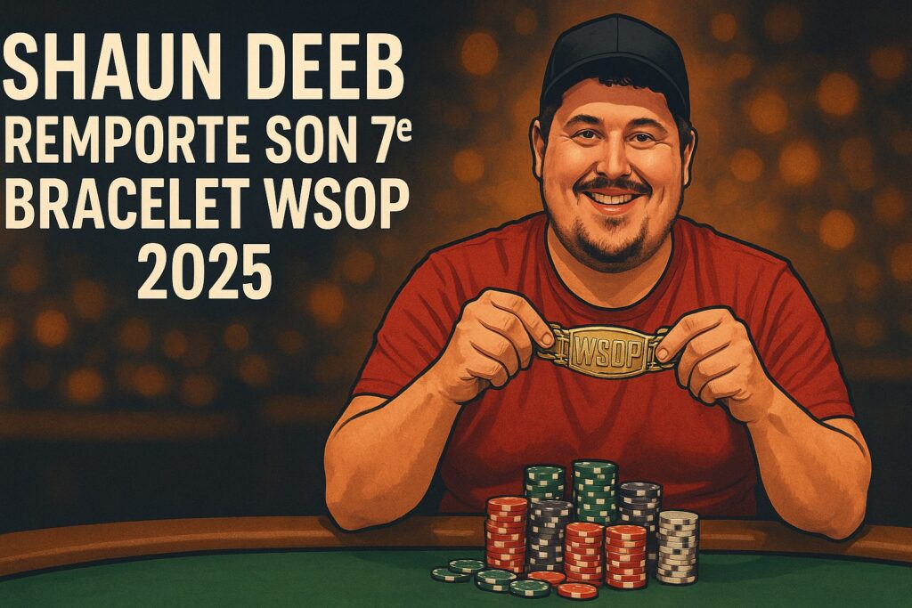 Shaun Deeb remporte son 7e bracelet WSOP 2025 dans un High Roller PLO époustouflant