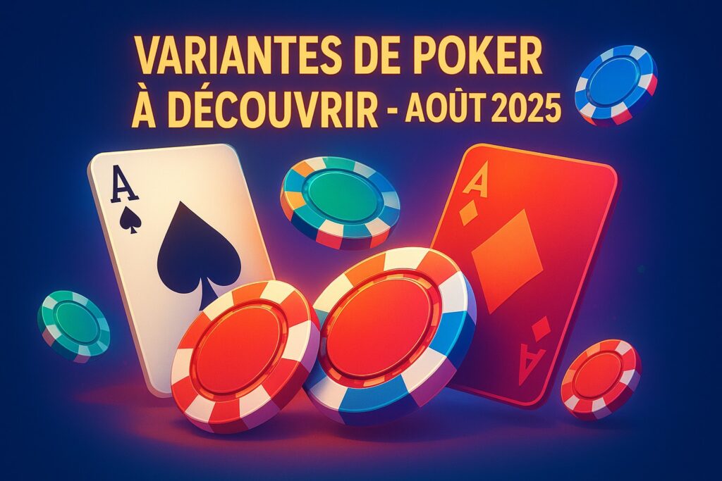 Les Variantes de Poker à Découvrir en Août 2025 🃏🌍