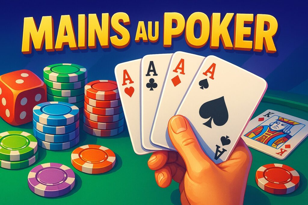 Mains au poker