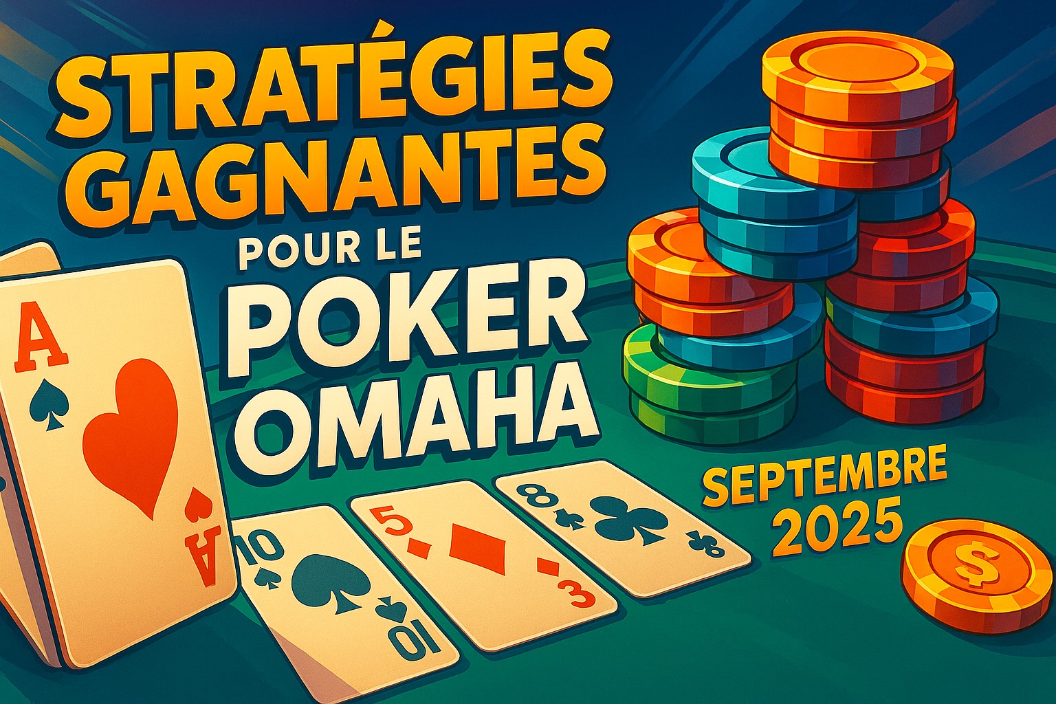 Guide Poker Omaha Septembre 2025 : Stratégies Gagnantes